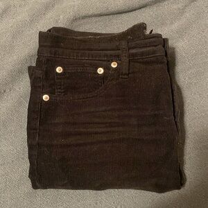 J Crew Corduroy Straight Leg Pants